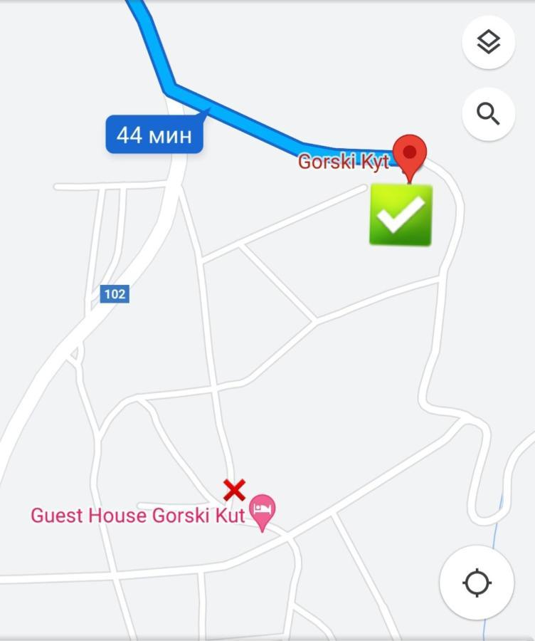 Guest House Gorski Kut Granitovo Kültér fotó